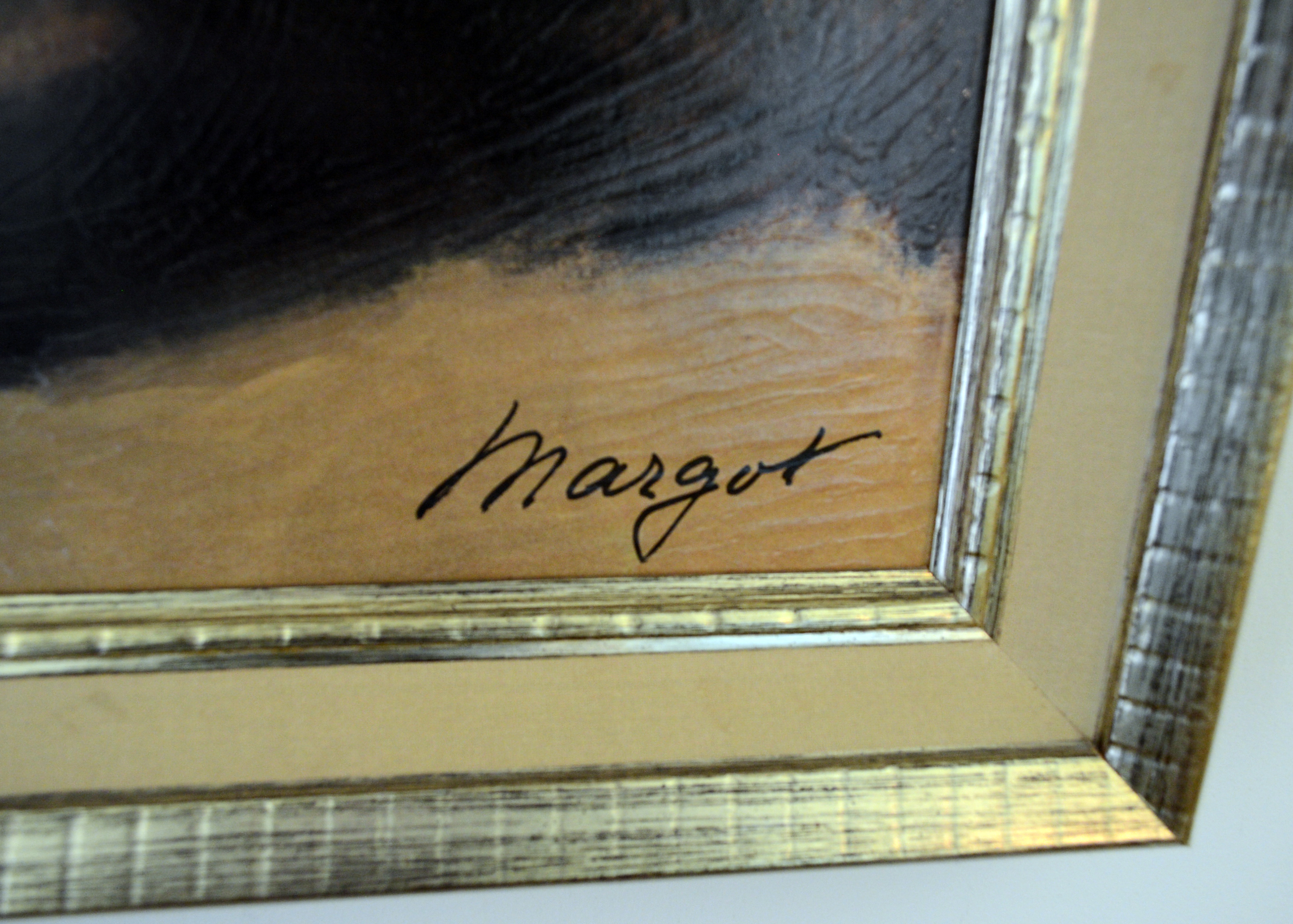 "Chrysanthemums" by Margot Peet Framed Print EBTH